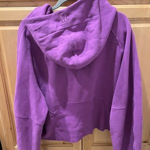 LuluLemon Moonlight Magenta half zip scuba EUC xl/xxl